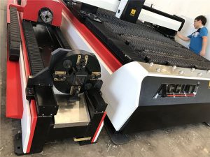 economia de energia rápida da velocidade do corte da máquina de corte do laser da fibra do cnc do aço carbono
