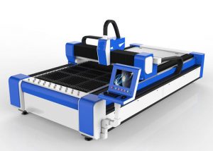Máquina de corte do laser da fibra 500w para o aço inoxidável / ms de alta velocidade 100m / min