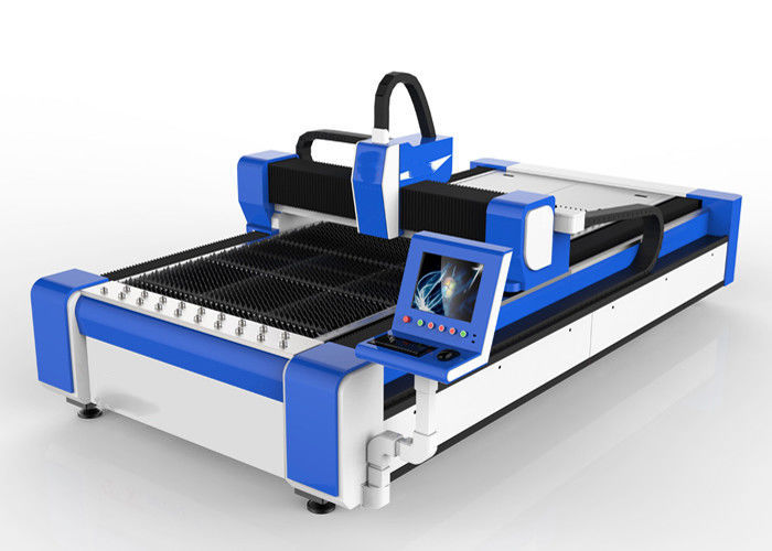 Máquina de corte do laser da fibra 500w para o aço inoxidável / ms de alta velocidade 100m / min