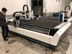 máquina de corte do laser da fibra do cnc mecânico com transmissão dos parafusos da bola