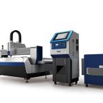 Posicionamento da luz vermelha cnc metal máquina de corte a laser operação simples