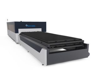 máquina de corte do laser da fibra do metal da placa / tubo cabeça de corte do lasermech dos EUA de 1000 watts