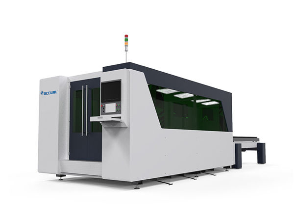 máquina de corte dobro do metal do laser do cnc da tabela, máquina de corte automática da placa do laser