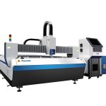 máquina de corte do laser da fibra do metal da eficiência elevada, cortador de folha de aço inoxidável