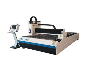 tamanho compacto pequeno industrial do feixe de laser da máquina de corte do laser da fibra do metal 1500w