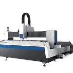 Dupla utilização cnc metal cortador de laser, máquina a laser de fibra automática cnc