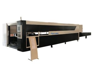 Máquina de corte industrial do laser do cnc 1.5kw / equipamento 380v, garantia de 1 ano
