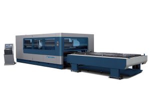 máquina de corte automática do laser da fibra do cnc do pacote