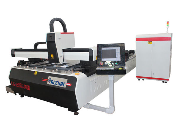 Máquina de corte do metal do laser de 1000w 1500w para o aço suave, velocidade de corte de 45m / min
