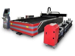 tipo incluido máquina de corte 500w / 1000w do laser da fibra do cnc de grande resistência