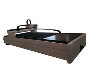 mesa de trabalho da máquina de corte do laser da fibra do metal da placa / tubo única