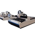 motor linear duplo da máquina de corte do laser da fibra da elevada precisão para a placa de metal