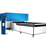 máquina de corte industrial do laser 3d com cabeça de corte sem contato