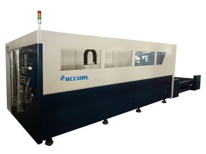máquina de corte da tubulação do laser da fibra do controle do cnc, cortador de prata do laser da fibra óptica