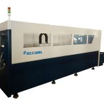 Máquina de corte do laser do metal da fibra 700-2000w com refrigerar de água