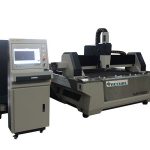 cortador de folha de aço inoxidável da máquina de corte do laser da fibra do cnc com tabela da troca