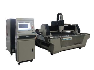 cortador de folha de aço inoxidável da máquina de corte do laser da fibra do cnc com tabela da troca