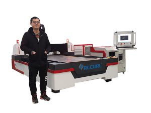máquina de corte linear da tubulação do laser do cnc da movimentação do guia para o cobre / titânio