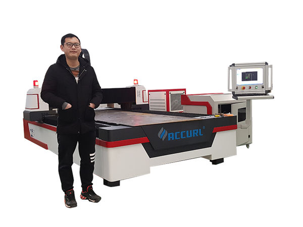 máquina de corte linear da tubulação do laser do cnc da movimentação do guia para o cobre / titânio