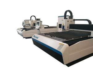máquina de corte do laser do metal do material industrial / equipamento de aço do corte