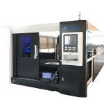 máquina de corte do laser da fibra do aço de folha de metal para o aço inoxidável