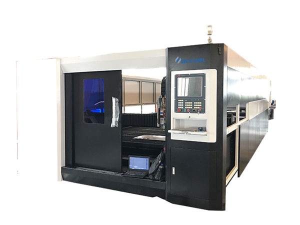 máquina de corte do laser da fibra do aço de folha de metal para o aço inoxidável