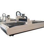 Equipamento duplo do corte do tubo do laser do uso, máquina de corte profissional do tubo do laser do cnc