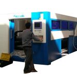 Velocidade ajustável da máquina de corte do laser da fibra óptica 2kw para o tubo do metal