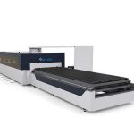 Máquina de corte do laser da fibra do cnc da folha da tubulação do tubo do aço carbono de 4mm com raytools