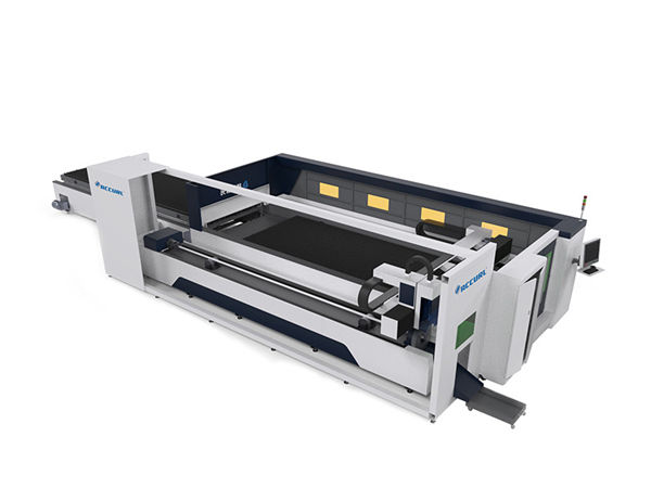 Máquina de corte a laser industrial cnc mesa de corte estável execução baixa manutenção