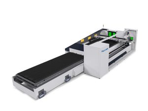 Alta precisão automática do foco da máquina de corte do laser do tubo do metal de 6000mm