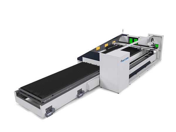Alta precisão automática do foco da máquina de corte do laser do tubo do metal de 6000mm